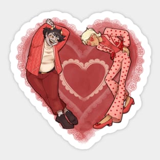 Davekat Valentine Sticker